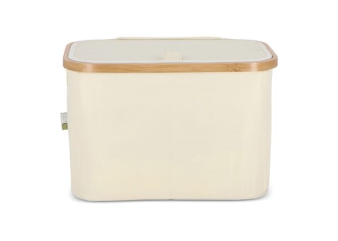 InSideOut faltbarer Korb mit Deckel Sogne 38 x 26 x 25cm rPET - Ecru bedrucken, Art.-Nr. LT57103-N0054