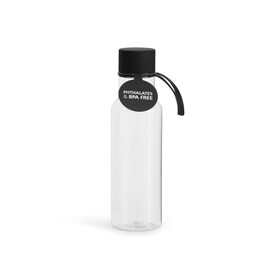 Wasserflasche 600 ml - Weiß/transparent bedrucken, Art.-Nr. LT52040-N0009