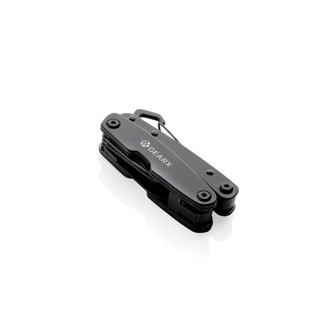 Gear X Mini Multitool schwarz bedrucken, Art.-Nr. P514.5101