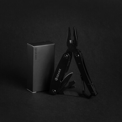 Gear X Mini Multitool schwarz bedrucken, Art.-Nr. P514.5101