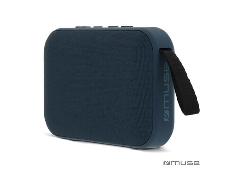 M-307 | Muse 5W Bluetooth Speaker - Blau bedrucken, Art.-Nr. LT45805-N0011