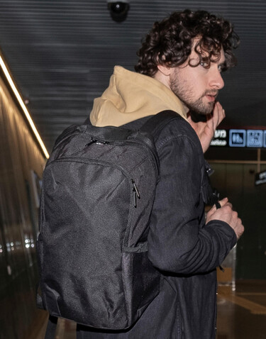 Shugon Kyiv Fine Backpack, Black/Black, One Size bedrucken, Art.-Nr. 034381920