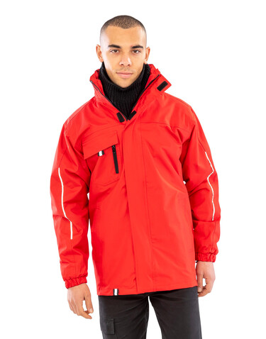 Result Printable 3-in-1 Transit Jacket, Red, 3XL bedrucken, Art.-Nr. 071334008