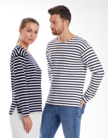 Mantis One Breton Top, Navy/White, M bedrucken, Art.-Nr. 123482524