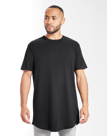 Mantis Men`s Organic Longer Length T, Black, L bedrucken, Art.-Nr. 176481015