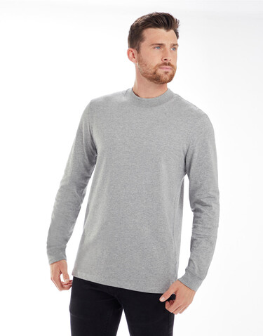 Mantis Essential Heavy Long Sleeve T, Black, L bedrucken, Art.-Nr. 182481015