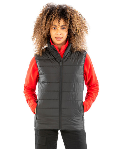 Result Promo Padded Bodywarmer, Black, XS bedrucken, Art.-Nr. 207331012