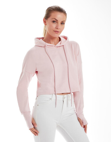 Mantis Cropped Hoodie, White, S bedrucken, Art.-Nr. 208480003