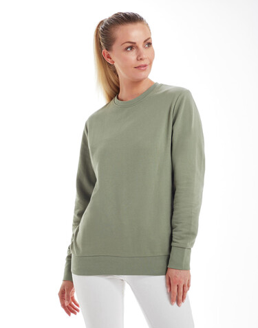 Mantis The Sweatshirt, Soft Olive, XL bedrucken, Art.-Nr. 210485346