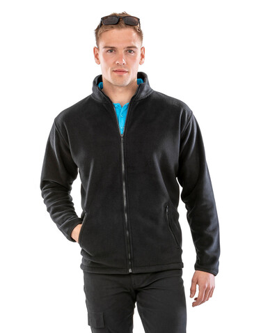 Result Mens Norse Outdoor Fleece, Black, XS bedrucken, Art.-Nr. 809331012