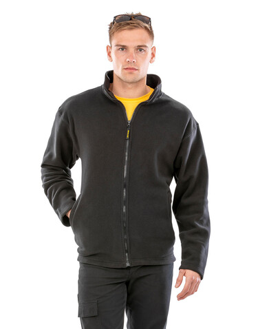 Result Horizon High Grade Microfleece Jacket, Black, XS bedrucken, Art.-Nr. 870331012