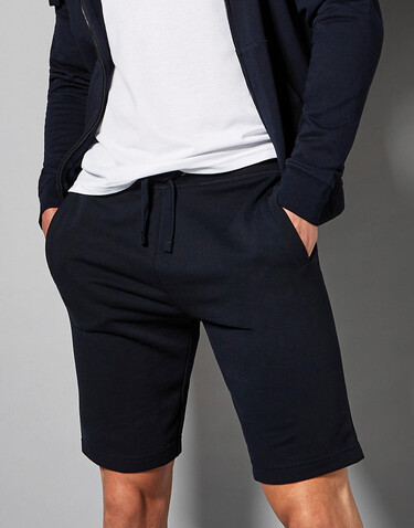 Kustom Kit Slim Fit Sweat Short, Black, XS bedrucken, Art.-Nr. 913111012