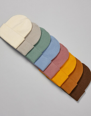 Beechfield Classic Engineered Deep Cuffed Beanie, White, One Size bedrucken, Art.-Nr. 990690000