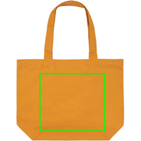 Impact Aware™ 240g/m² rCanvas Shopper mit Tasche sundial orange bedrucken, Art.-Nr. P762.978