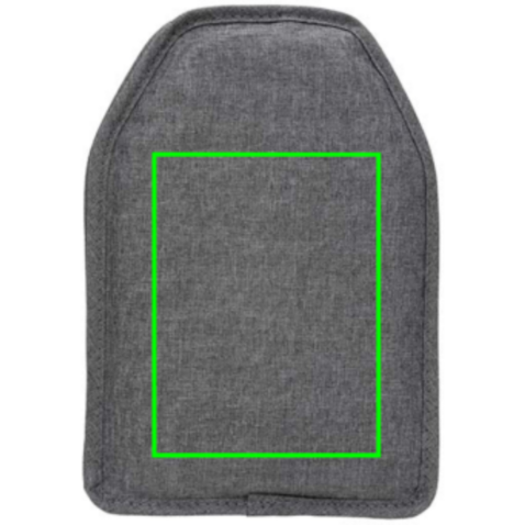 Vino AWARE™ rPET Weinkühler-Sleeve grau bedrucken, Art.-Nr. P915.0102