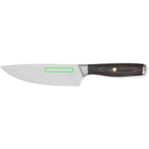 VINGA Tara Chef-Messer aus Stahl Stahl, braun bedrucken, Art.-Nr. V2613109