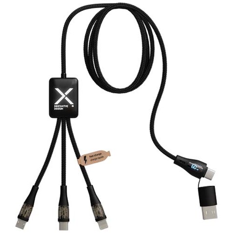 SCX.design C55 65 W Kabel- und Adapterset, schwarz bedrucken, Art.-Nr. 1PX19490