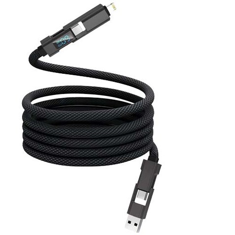 SCX.design C57 100W magnetisches Kabel mit Display, dunkelgrau bedrucken, Art.-Nr. 1PX19590