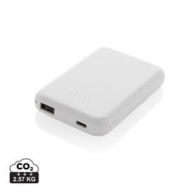 Stellar 5.000mAh 5W magnetische Powerbank aus RCS rec. ABS weiß bedrucken, Art.-Nr. P322.5903 Stellar 5.000mAh 5W magnetische Powerbank aus RCS rec. ABS weiß bedrucken, Art.-Nr. P322.5903