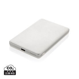 Orion 5.000mAh 5W magnetische Powerbank aus RCS rec. Alu silber bedrucken, Art.-Nr. P322.6002 Orion 5.000mAh 5W magnetische Powerbank aus RCS rec. Alu silber bedrucken, Art.-Nr. P322.6002