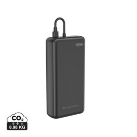 Urban Vitamin Menlo Park RCS rPlastik 20000 20W PD Powerbank schwarz bedrucken, Art.-Nr. P322.8801 Urban Vitamin Menlo Park RCS rPlastik 20000 20W PD Powerbank schwarz bedrucken, Art.-Nr. P322.8801