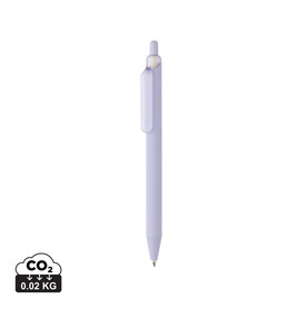 Tide Smooth Touch Stift aus GRS zertifiziert recyceltem ABS lila bedrucken, Art.-Nr. P611.3430