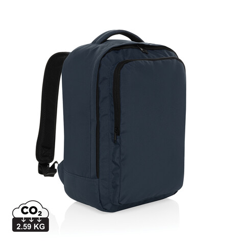 Ace Aware™ RPET Free On Board travel pack navy blau bedrucken, Art.-Nr. P763.4525