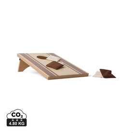 VINGA Cornhole Spiel braun bedrucken, Art.-Nr. V4532009 VINGA Cornhole Spiel braun bedrucken, Art.-Nr. V4532009