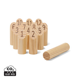 VINGA Muge Mini Zahlen-Spiel braun bedrucken, Art.-Nr. V4532209 VINGA Muge Mini Zahlen-Spiel braun bedrucken, Art.-Nr. V4532209