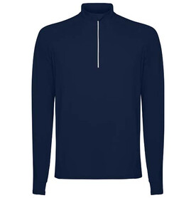 Estambul Half-Zip Sweatshirt für Herren, Navy Blue bedrucken, Art.-Nr. R10311R1