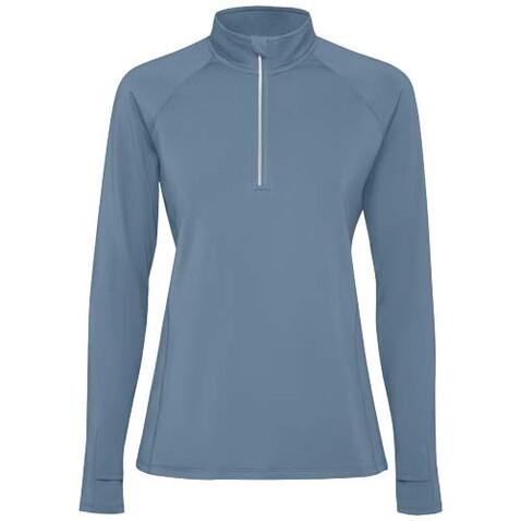 Estambul Half-Zip Sweatshirt für Damen, Storm blue bedrucken, Art.-Nr. R10338V1