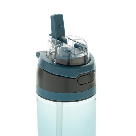 Omni Sip Wasserflasche 800ml aus RCS RPET blau bedrucken, Art.-Nr. P437.0905