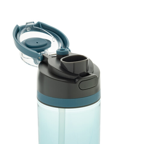 Omni Sip Wasserflasche 800ml aus RCS RPET blau bedrucken, Art.-Nr. P437.0905