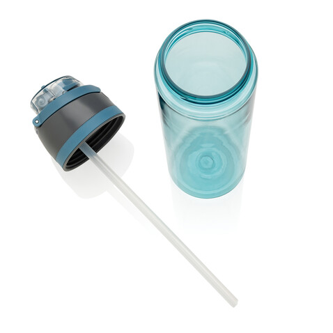 Omni Sip Wasserflasche 800ml aus RCS RPET blau bedrucken, Art.-Nr. P437.0905