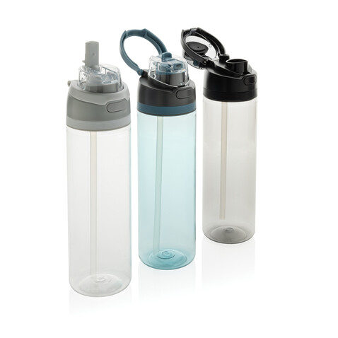 Omni Sip Wasserflasche 800ml aus RCS RPET blau bedrucken, Art.-Nr. P437.0905