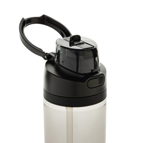 Omni Sip Wasserflasche 800ml aus RCS RPET schwarz bedrucken, Art.-Nr. P437.0901