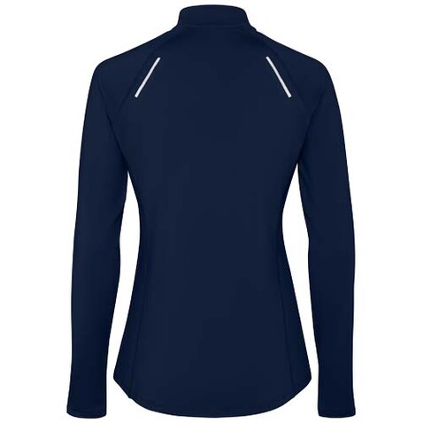 Estambul Half-Zip Sweatshirt für Damen, Navy Blue bedrucken, Art.-Nr. R10331R1