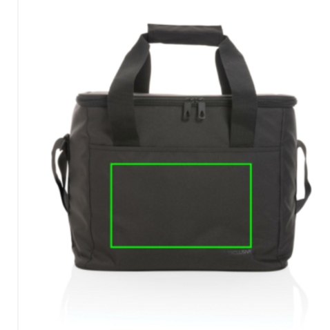 Impact AWARE™ große Kühltasche schwarz bedrucken, Art.-Nr. P422.451