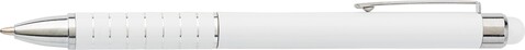 Kugelschreiber Oliver | Aluminium | Stylus – Weiß bedrucken, Art.-Nr. 002999999_0647