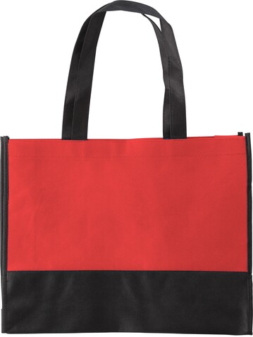 Einkaufstasche aus Non-Woven Brenda – Rot bedrucken, Art.-Nr. 008999999_0971