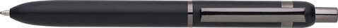 Kugelschreiber Alistair | Aluminium – Schwarz bedrucken, Art.-Nr. 001999128_1014846