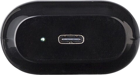 Ohrhörer Waylon – Schwarz bedrucken, Art.-Nr. 001999999_1014848
