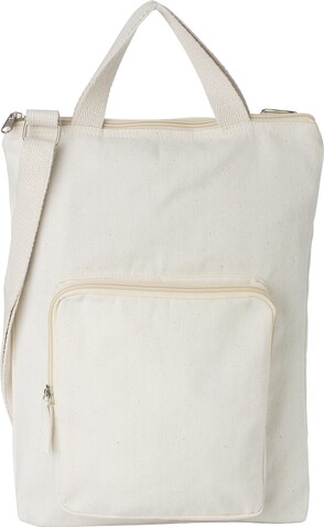 Laptoptasche Iker | Baumwolle | 15" | 1,7 l – Khaki bedrucken, Art.-Nr. 013999999_1014865