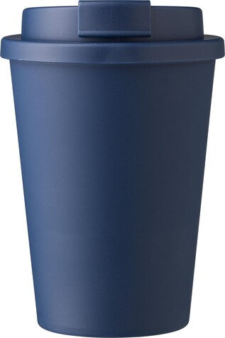 Doppelwandiger Becher Gabriela | 350 ml – marineblau bedrucken, Art.-Nr. 536999999_1015119