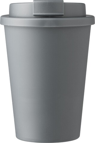 PP to go Becher (350 ml) Gabriela – Grau bedrucken, Art.-Nr. 003999999_1015119