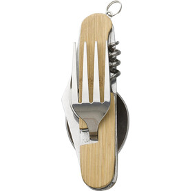 Bambus-Multifunktionsbesteck-Set Ainsley – Braun bedrucken, Art.-Nr. 011999999_1015128