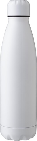 Doppelwandige Flasche Amara | 500 ml – Weiß bedrucken, Art.-Nr. 002999999_1015134