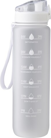 rPET-Trinkflasche (1000 ml) Brinley – transparent bedrucken, Art.-Nr. 970999999_1015136