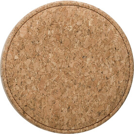 Weinset aus PU mit Korkoptik Milana – Braun bedrucken, Art.-Nr. 011999999_1015137