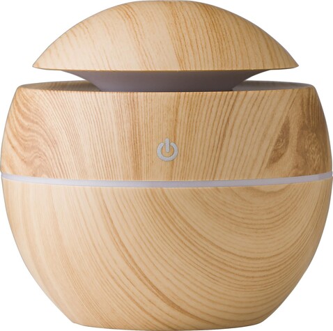 Luftbefeuchter | USB | 130 ml – Braun bedrucken, Art.-Nr. 011999999_1015143